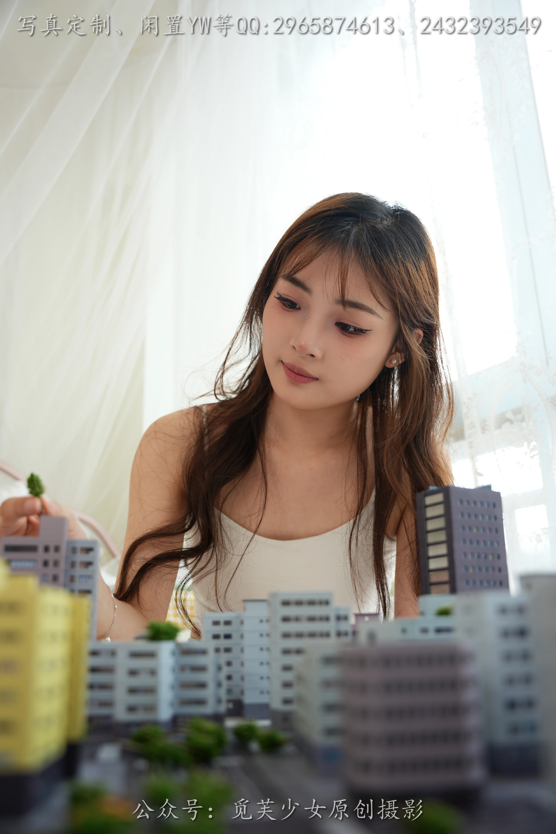 [觅芙少女] NO.263 晓晓-梦境误入小人国，化身巨人少女 1